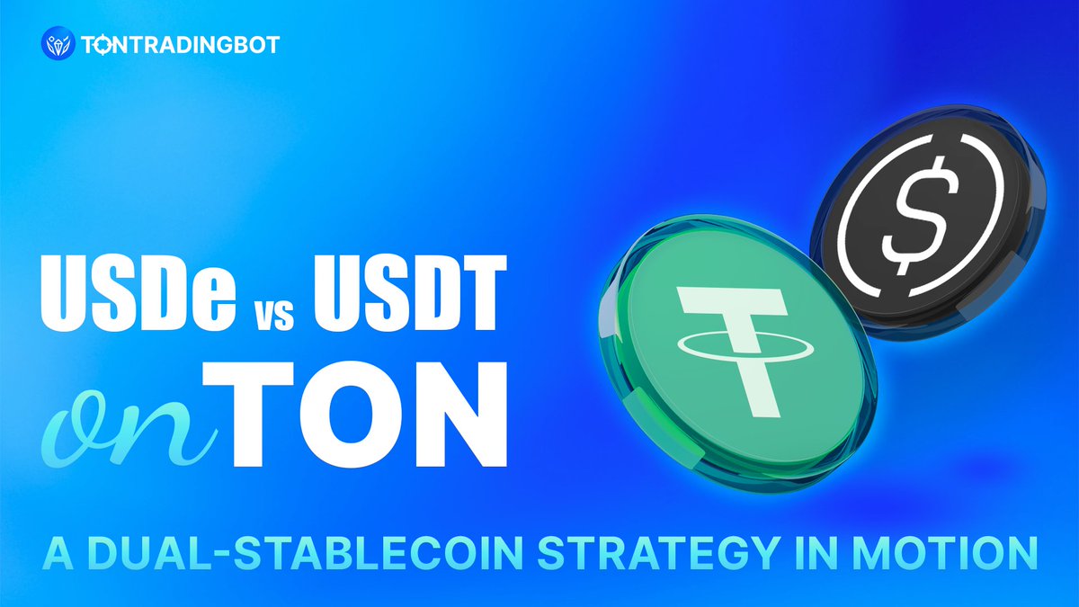 USDe vs USDT on TON: A Dual-Stablecoin Strategy in Motion

Stablecoins are foundational to Web3
On TON, USDT has been around since the early days, integrated into Telegram as part of its broader financial strategy.
But the arrival of USDe from Ethena is not just about adding