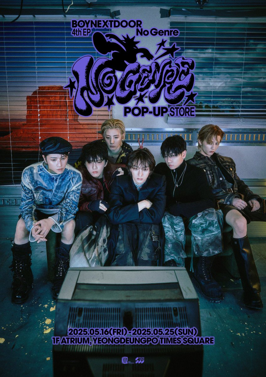 BND 'No Genre' POP-UP STORE💜 本国ポップアップのグッズ Qoo10にて