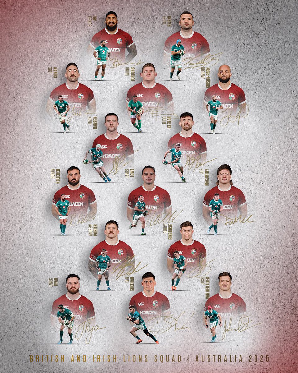 Our 2025 Lions! 🦁 

#LionsRugby