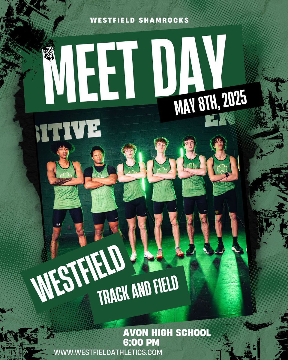 rocksathletics's tweet image. 🏃MEET DAY🏃

🏆Hoosier Crossroads Conference
📍Avon High School
⏰6:00 PM
🎟️westfieldathletics.com/Tickets