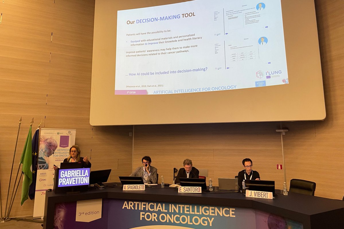 I3LUNG (@i3lung) on Twitter photo 👋🏼 Greetings from #AIforOncology 2025! The #I3LUNG team is on site, with some members already sharing key insights on AI & cancer care. Check out some highlights & join us online 👉🏼 itlavmeeting.it/Home/Iscrizion…
#AIinOncology
#HorizonEurope
<a href="/EU_Commission/">European Commission</a>
<a href="/PrelajArsela/">arsela prelaj</a> 👋🏼 Greetings from #AIforOncology 2025! The #I3LUNG team is on site, with some members already sharing key insights on AI & cancer care. Check out some highlights & join us online 👉🏼 itlavmeeting.it/Home/Iscrizion…
#AIinOncology
#HorizonEurope
<a href="/EU_Commission/">European Commission</a>
<a href="/PrelajArsela/">arsela prelaj</a>