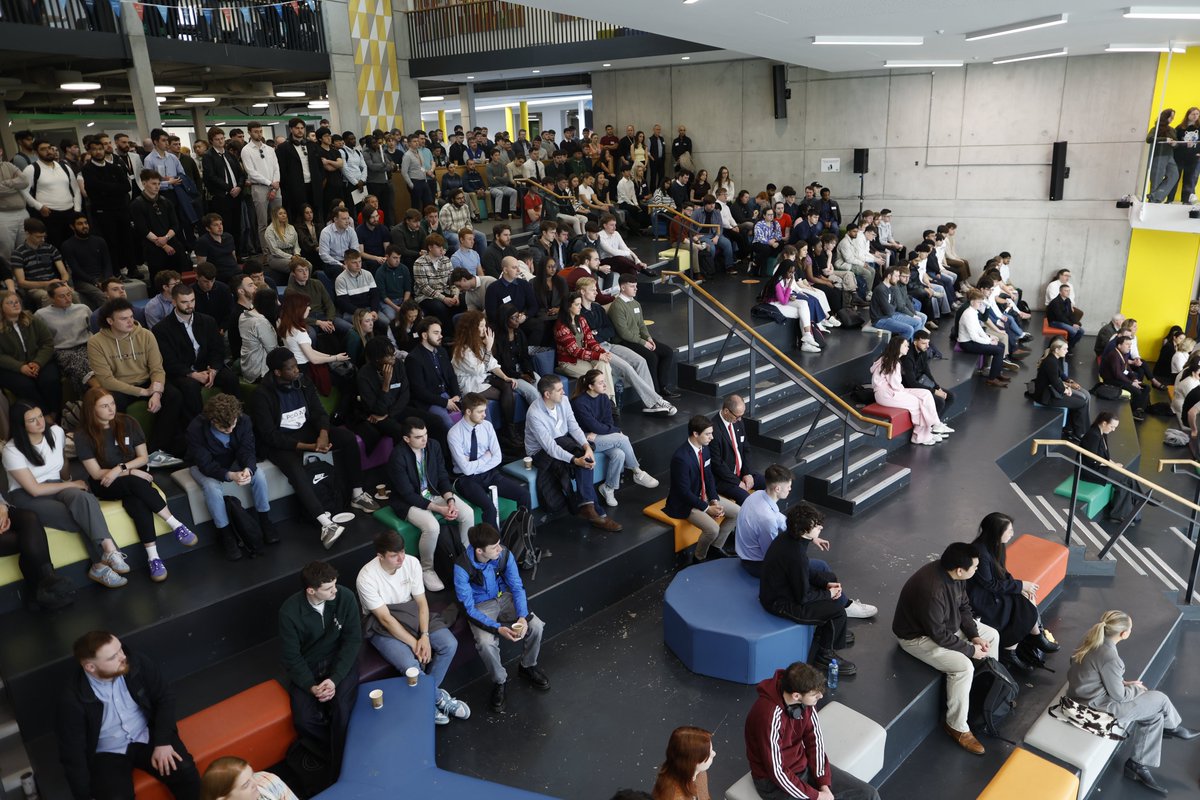 DCU Engineering (@dcuengineering) on Twitter photo What an incredible day for the <a href="/DCU/">Dublin City University</a> Final Year Expo 2025 yesterday! A huge well done to our students - you should all be immensely proud.
Thanks to the <a href="/DCU/">Dublin City University</a> staff, students, prize sponsors, and industry representatives that attended and supported the event!
📸: <a href="/Julienbehal/">Julien Behal</a> What an incredible day for the <a href="/DCU/">Dublin City University</a> Final Year Expo 2025 yesterday! A huge well done to our students - you should all be immensely proud.
Thanks to the <a href="/DCU/">Dublin City University</a> staff, students, prize sponsors, and industry representatives that attended and supported the event!
📸: <a href="/Julienbehal/">Julien Behal</a>