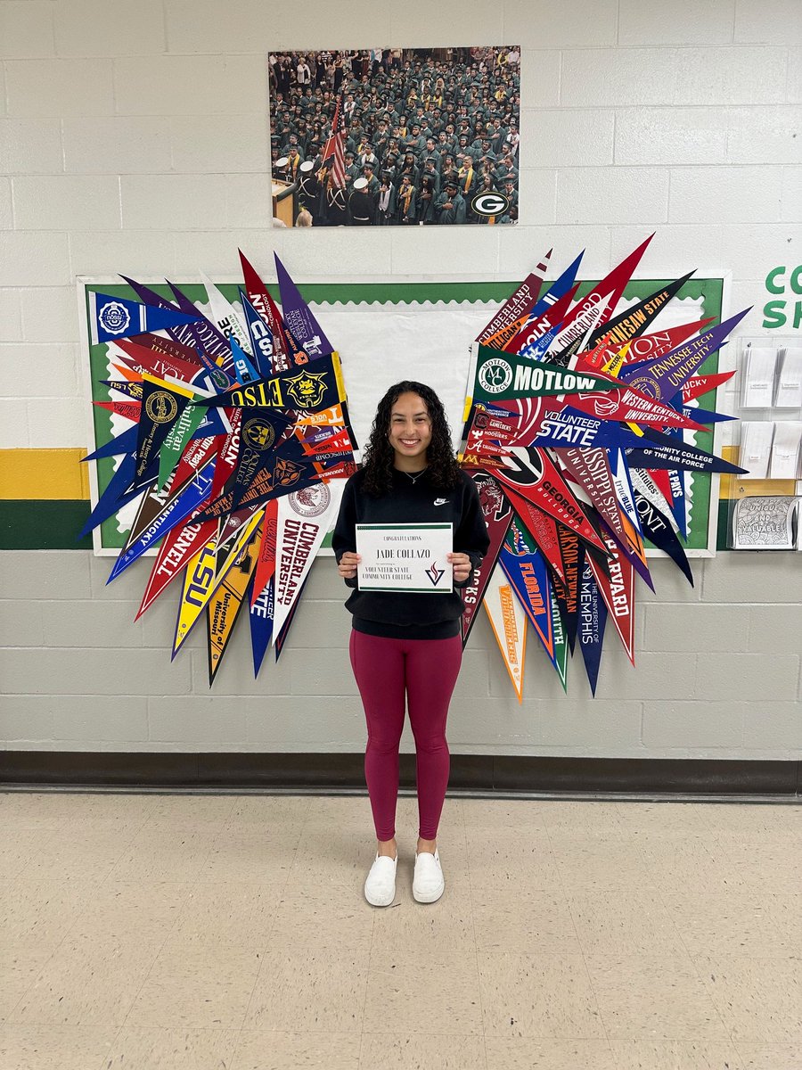 Congrats to Jade Collazo on her commitment to Vol State!