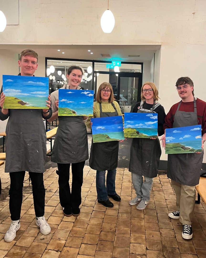 Grab a glass, pick up a brush, and let the creativity flow.

Paint &amp; Sip: Thurs 15th May | 6:30pm

No experience needed – just come along, have a sip, and see what you create. All materials provided. All vibes welcome.

Limited spots, grab yours while you can: Eimear Campbell Art