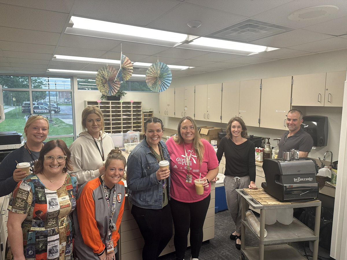Our PTO is at it again! They are always planning creative and thoughtful activities that make Staff Appreciation so much fun! A favorite highlight is always Brew Stir &amp; Pour coffee to kick off our day.