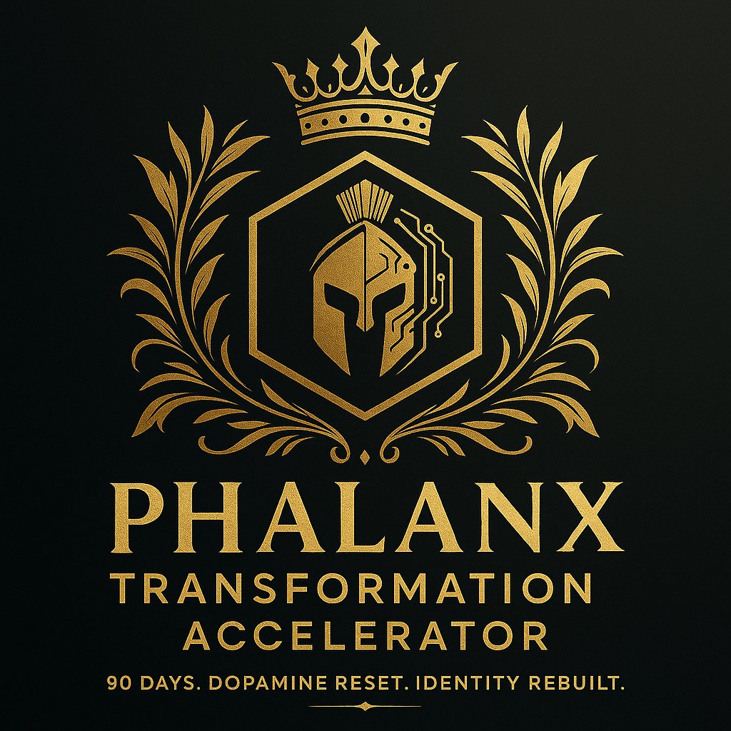 SpartanPsyche's tweet image. INTRODUCING – THE PHALANX TRANSFORMATION ACCELERATOR
High performers, operators, professionals…
If you're caught in a relentless loop,
Fighting invisible battles daily,
Relapsing repeatedly,
Trapped in habits you despise, Yet can't seem to stop..
Feeling controlled by…