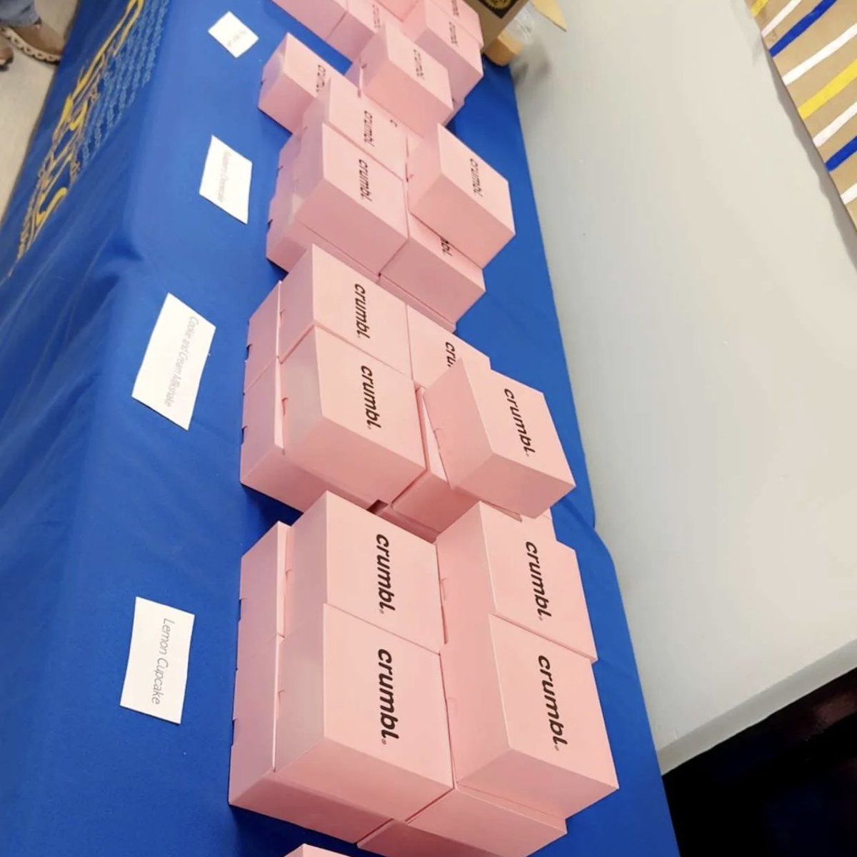 TupeloMiddle's tweet image. Thank you Tucker Construction for the Crumbl Cookies and NMHS for the pizza doctor yesterday!! We are loving teacher appreciation week!