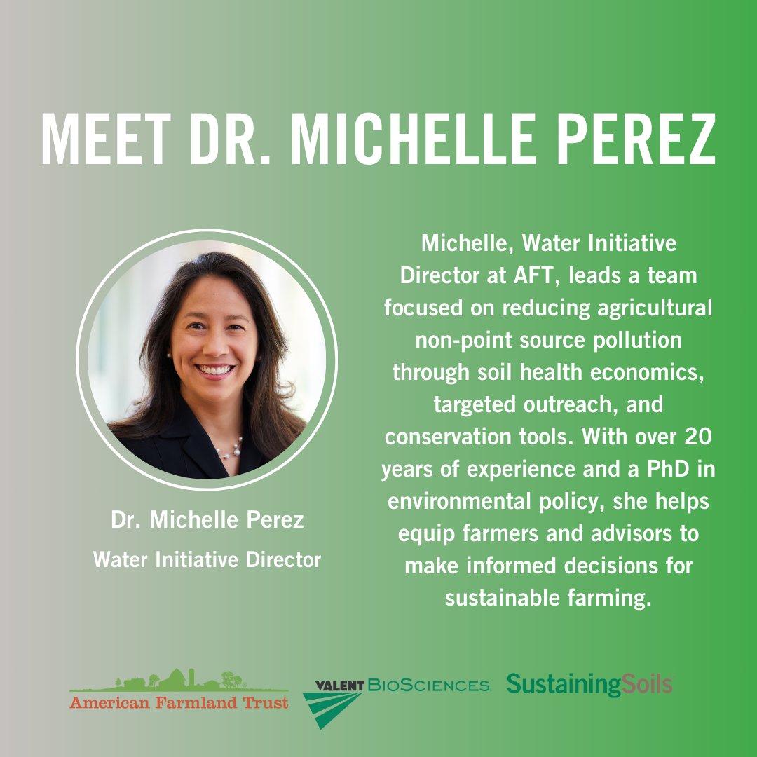 ValentBioSci's tweet image. On the latest Sustaining Soils episode, two experts from @Farmland, @DrMichellePerez and Dr. Meng Li, share how soil health practices are delivering real results.

Listen to find tools, stories, insights, and more!
Spotify: open.spotify.com/episode/1gXmM0…...
Apple Podcasts:…