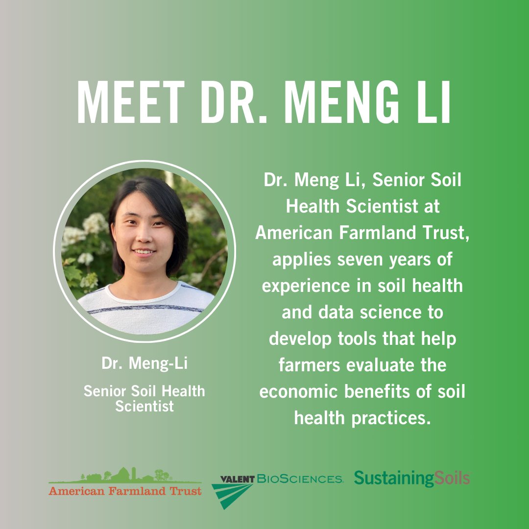 Valent BioSciences (@valentbiosci) on Twitter photo On the latest Sustaining Soils episode, two experts from <a href="/Farmland/">American Farmland Trust</a>, <a href="/DrMichellePerez/">Michelle Perez</a> and Dr. Meng Li, share how soil health practices are delivering real results.
Listen to find tools, stories, insights, and more!
Spotify: open.spotify.com/episode/1gXmM0…...
Apple Podcasts: On the latest Sustaining Soils episode, two experts from <a href="/Farmland/">American Farmland Trust</a>, <a href="/DrMichellePerez/">Michelle Perez</a> and Dr. Meng Li, share how soil health practices are delivering real results.
Listen to find tools, stories, insights, and more!
Spotify: open.spotify.com/episode/1gXmM0…...
Apple Podcasts: