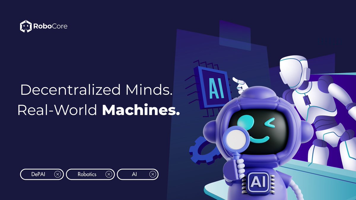XfJoe_7's tweet photo. @abu_crypto1 Gm gm
@robocoreerc is the future of AI—powered by the cloud and driven by innovation.
We own $ROBOC. They build intelligence. We build machines.
RoboCore = AI on the ground + Ethereum-powered brains.
#RoboCore #AIRevolution #OnChainIntelligence #ROBOC #TechInnovation https://t.co/DNMYbP6rzN