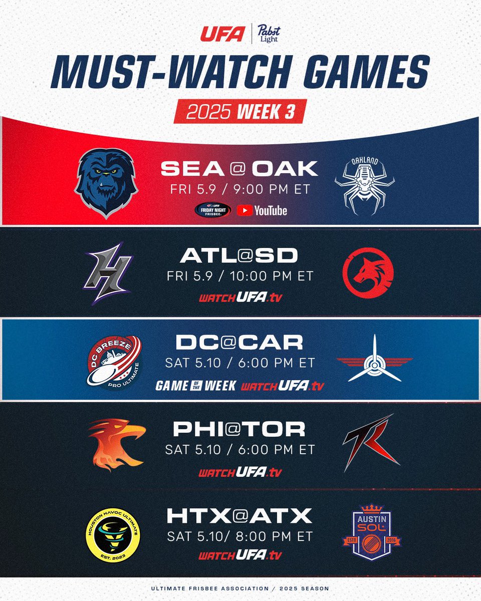 We’ve got liftoff for Week 3️⃣