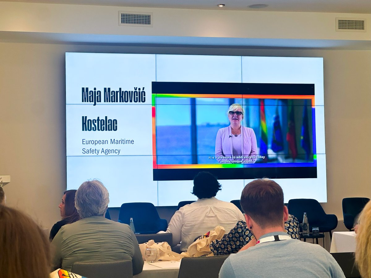 European Maritime Safety Agency (EMSA) (@emsa_eu) on Twitter photo We were very proud to participate in the I Exist Too forum in Malta today and yesterday, joining the important discussions about diversity, inclusiveness, and equality in the maritime sector.
<a href="/IMOHQ/">International Maritime Organization</a>
🏳️🌈🚢🌊🐬 We were very proud to participate in the I Exist Too forum in Malta today and yesterday, joining the important discussions about diversity, inclusiveness, and equality in the maritime sector.
<a href="/IMOHQ/">International Maritime Organization</a>
🏳️🌈🚢🌊🐬