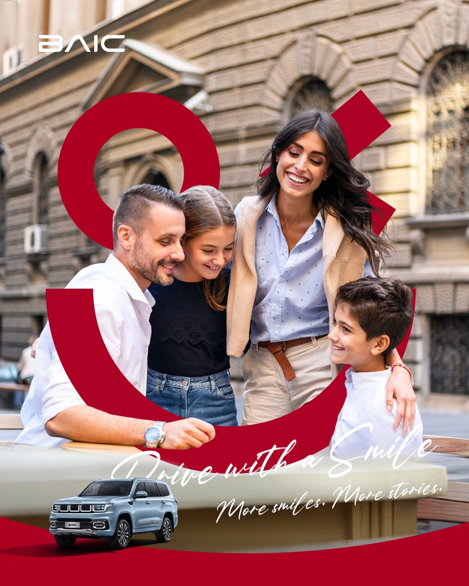 baicglobal's tweet image. On this wonderful Smile Day, remember that a simple smile can light up your world. Drive with your smile, as it's like a guiding light on life's journey. 

#BAIC #BAICENJOYOURRIDE #SMILEDAY #SMILE #LIFE