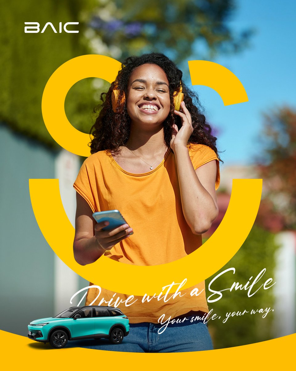 baicglobal's tweet image. On this wonderful Smile Day, remember that a simple smile can light up your world. Drive with your smile, as it's like a guiding light on life's journey. 

#BAIC #BAICENJOYOURRIDE #SMILEDAY #SMILE #LIFE