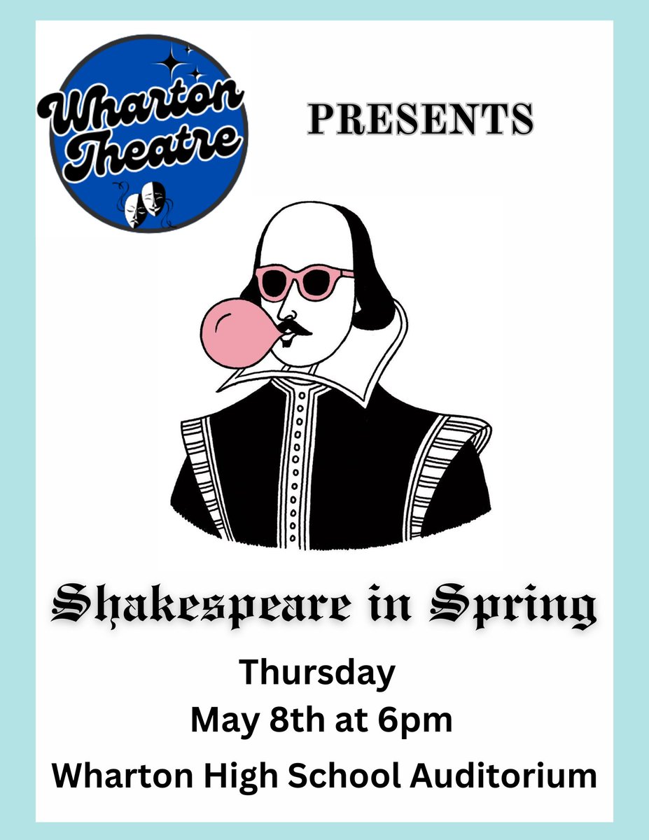 Shakespeare in Spring has been postponed until further notice. We apologize for any inconvenience this may cause.