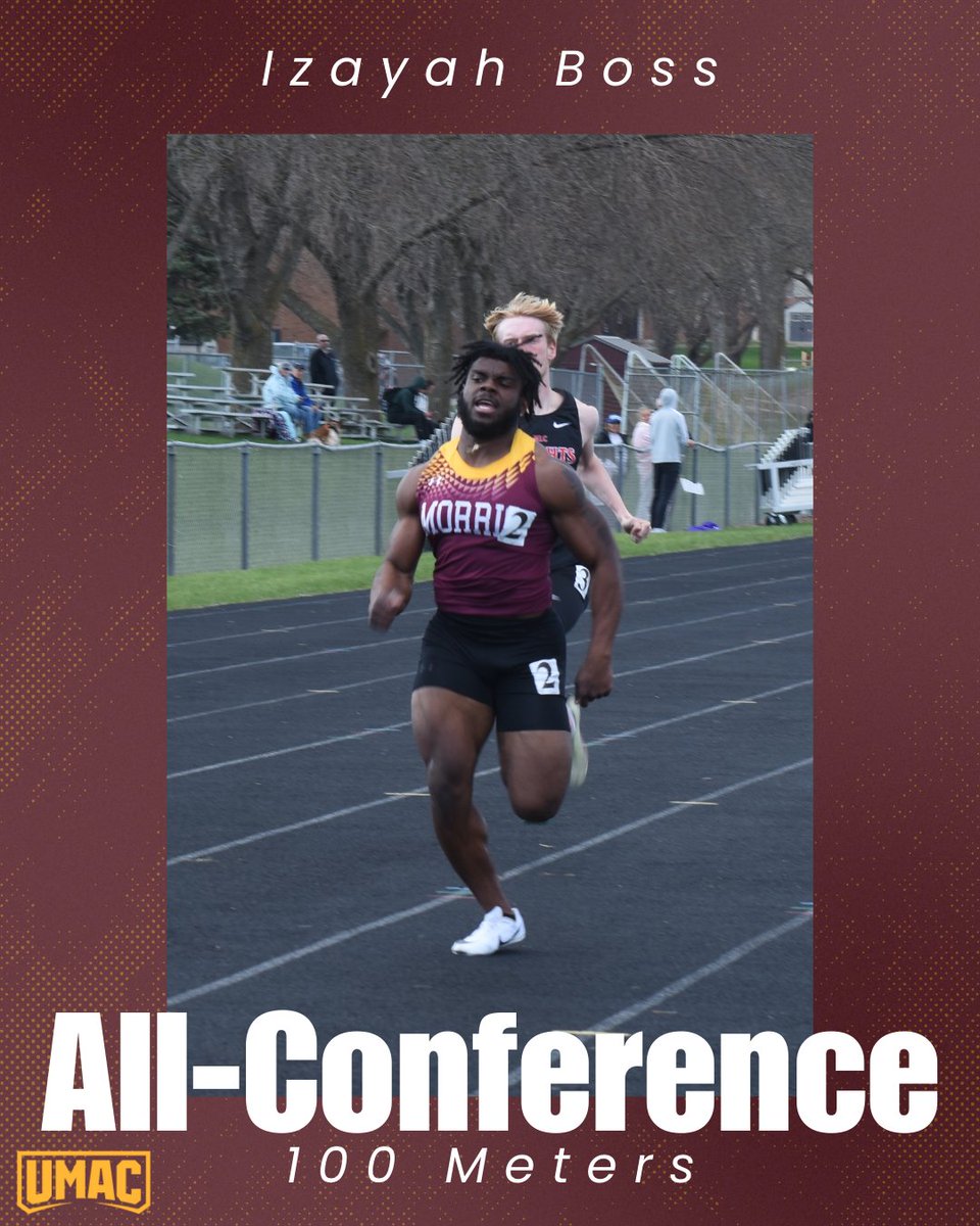 Congratulations to Connor Thornbrugh and Izayah Boss for making UMAC All-Conference in their events! #RollCougs