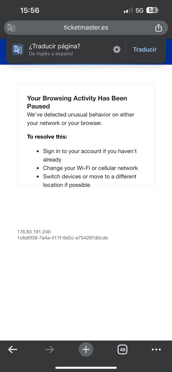 SraCullen17's tweet photo. @LiveNationES @Ticketmaster  explícame esto. MIRA LA HORA!!! Esto es una vergüenza y un robo 🤬🤬🤬🤬 https://t.co/UncoTtmjIq