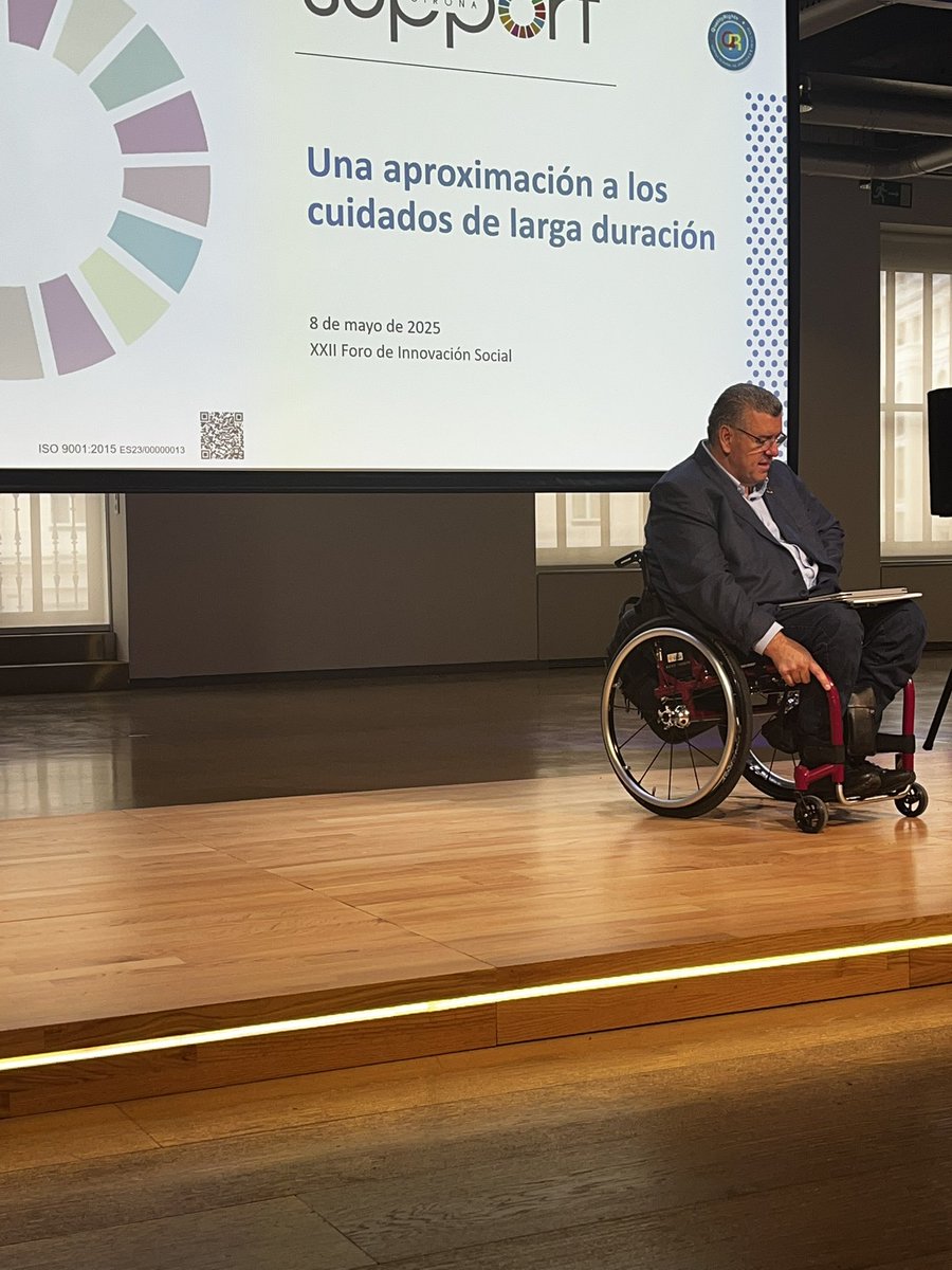 Support-Girona: Inclusió social /SDM (@supportgirona) on Twitter photo 📢 El nostre director, <a href="/PepxSole/">Pep Solé #persistir</a>, participa com a ponent al *XXII Foro de Innovación Social* organitzat per #atam parlant sobre el repte de les *cures de llarga durada* amb una mirada transformadora i centrada en les persones.
#InnovacióSocial #Cures #Llargadurada #ATAM2025 📢 El nostre director, <a href="/PepxSole/">Pep Solé #persistir</a>, participa com a ponent al *XXII Foro de Innovación Social* organitzat per #atam parlant sobre el repte de les *cures de llarga durada* amb una mirada transformadora i centrada en les persones.
#InnovacióSocial #Cures #Llargadurada #ATAM2025