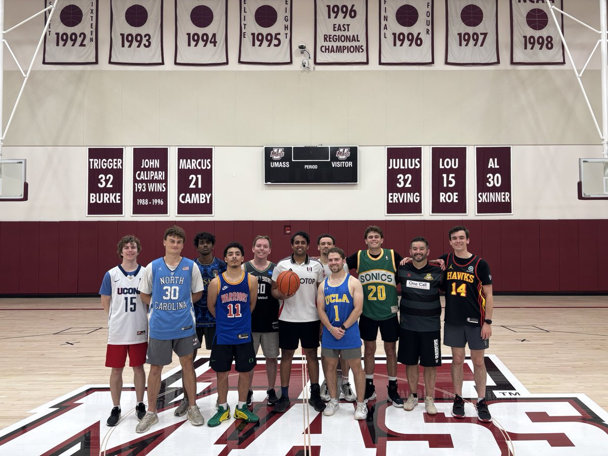 4th annual McCormack Grad scrimmage at the Champion’s Center to wrap the last week of class. 🏀🔥 Buckets were had!