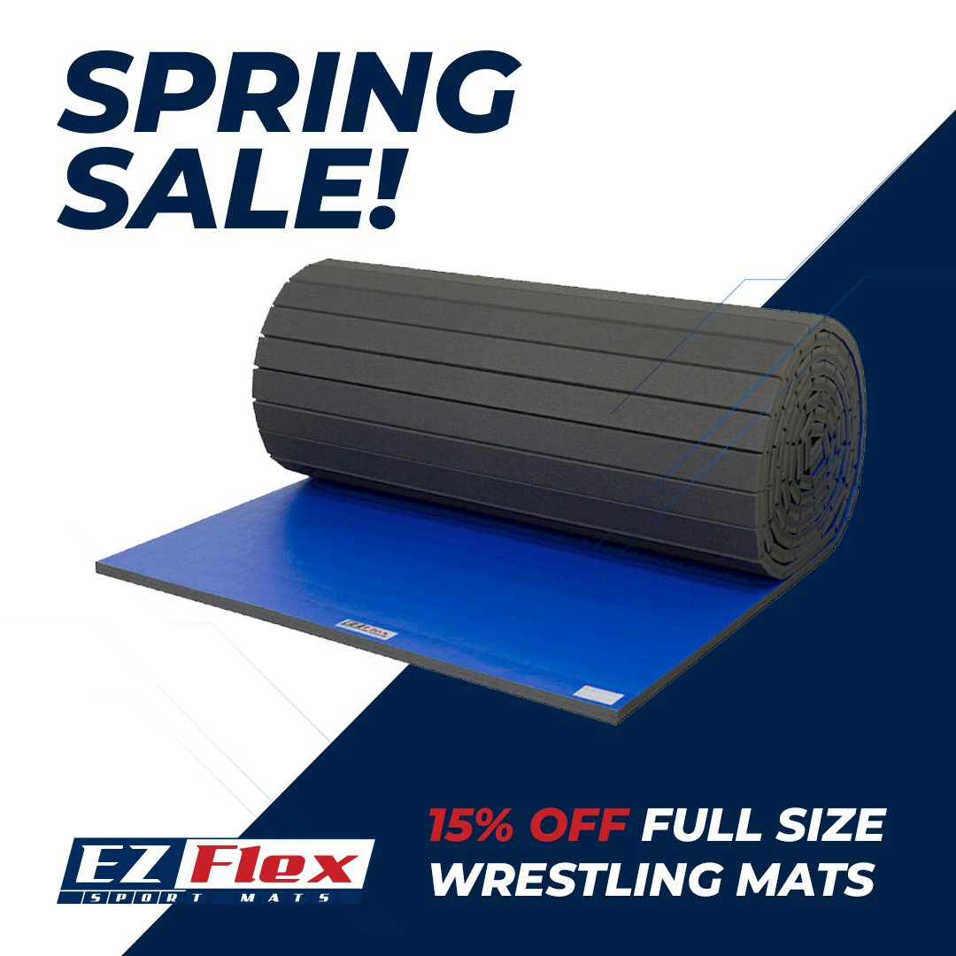 SPRING SALE SMACKDOWN! 💪

Wrestle your way into 15% OFF full-sized #WrestlingMats. Our mats are trusted by the nation’s top tournaments and programs. Shop before the sale is over! bit.ly/4jVnT8s 

#EZFlexSportMats #FitnessInspo #SportMatSale