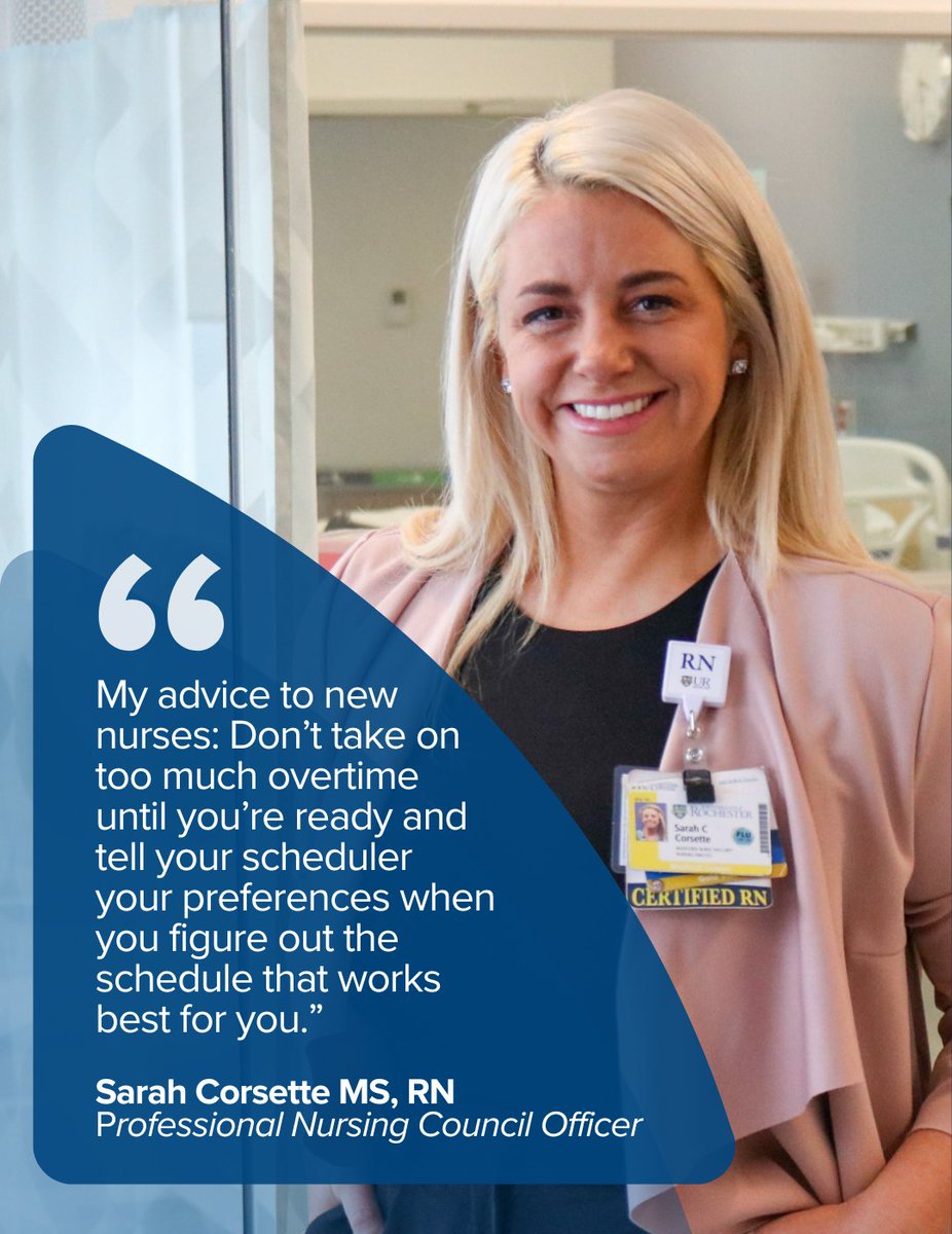 Nurses are at the heart of health care—and their wisdom is just as powerful as their compassion. 💙

This week we're celebrating the incredible nurses at URMC by sharing their advice for the next generation of care providers.

More words of wisdom: urmc.info/nurseadvice