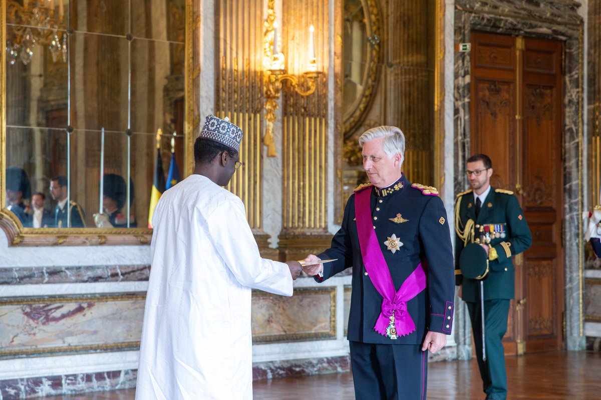 Les nouveaux ambassadeurs du Bangladesh 🇧🇩 (S.E. Khandker Masudul Alam), d’Haïti 🇭🇹 (S.E. Alrich Nicolas), du Pakistan 🇵🇰 (S.E. Rahim Hayat Qureshi) et du Sénégal 🇸🇳 (S.E. Mame Baba Cissé) ont présenté leurs lettres de créance.