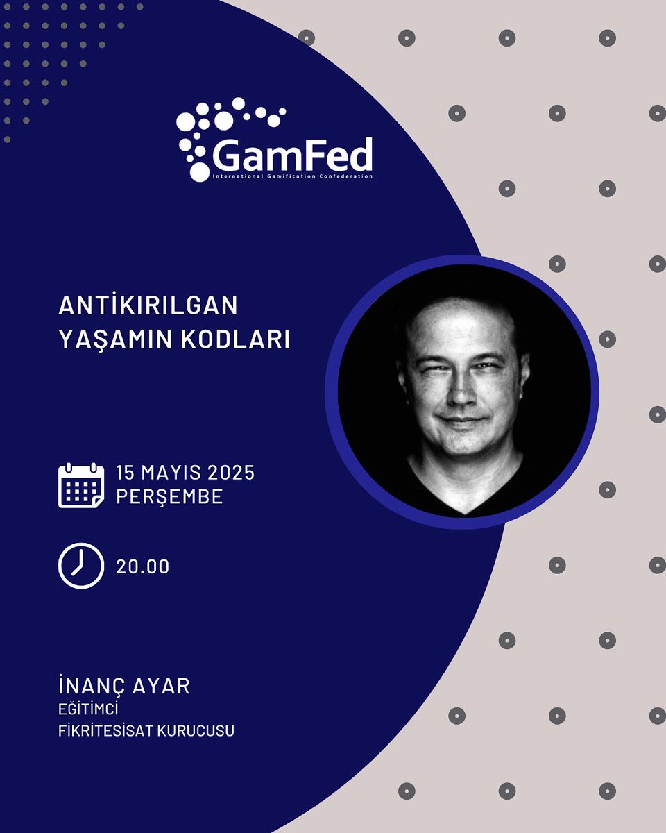 Gamfed Türkiye Oyunlaştırma Ekibi’nin gönüllülerimiz için düzenlediği “Antikırılgan Yaşamın Kodları” eğitiminde İnanç Ayar ile bir araya geliyoruz. 🚀
*BİR DARBE, ÜÇ TEPKİ*
Kırılmak mı, dayanmak mı, güçlenerek yola devam etmek mi?

Hayatın darbelerine sen nasıl tepki veriyorsun?