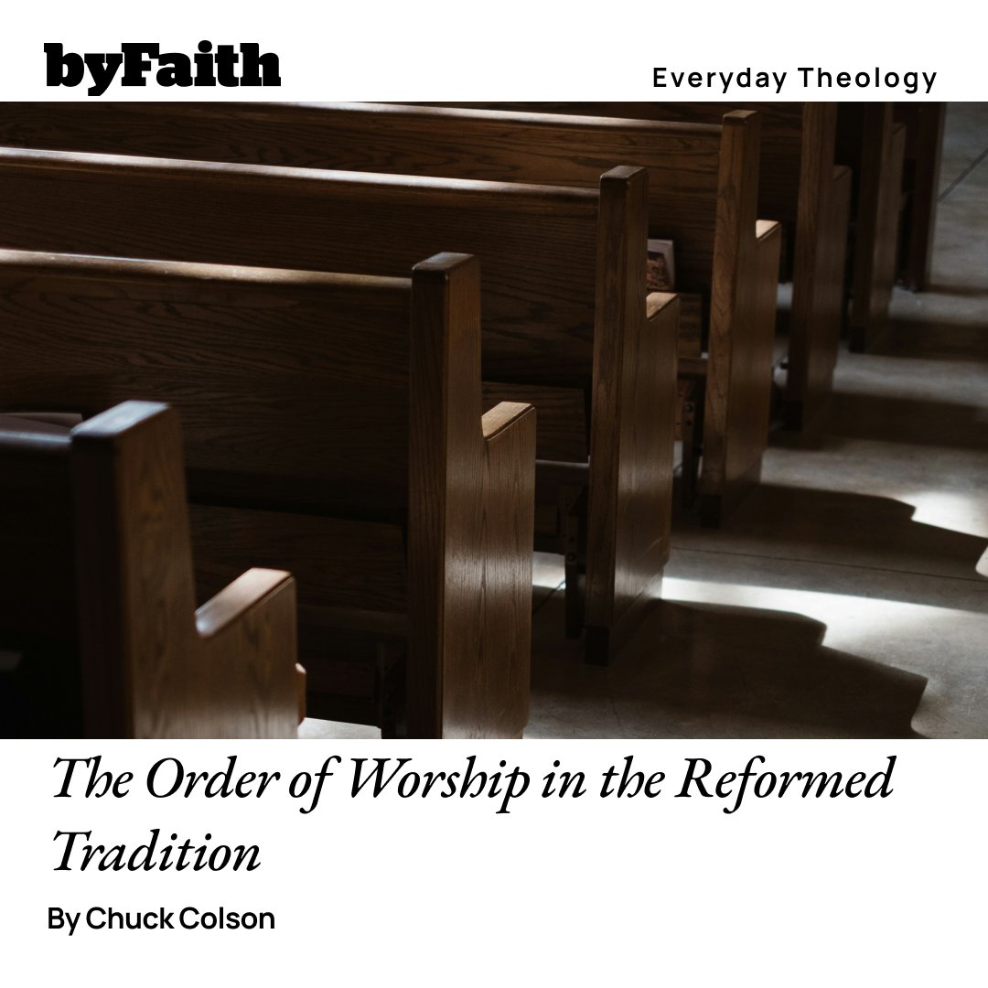 Chuck Colson examines the order of the elements God prescribes for worship. ow.ly/VuSi50VMhuF
