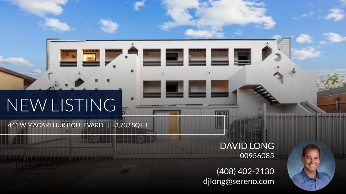 davyjoelong's tweet photo. 📍 New Listing 📍 Take a look at this fantastic new property that just hit the market located at 441 W Macarthur Boulevard in Oakland. Reach out here or at (408) 402-2130 for more information https://t.co/Yenjvgp2Pt https://t.co/SbyRuP5nPT