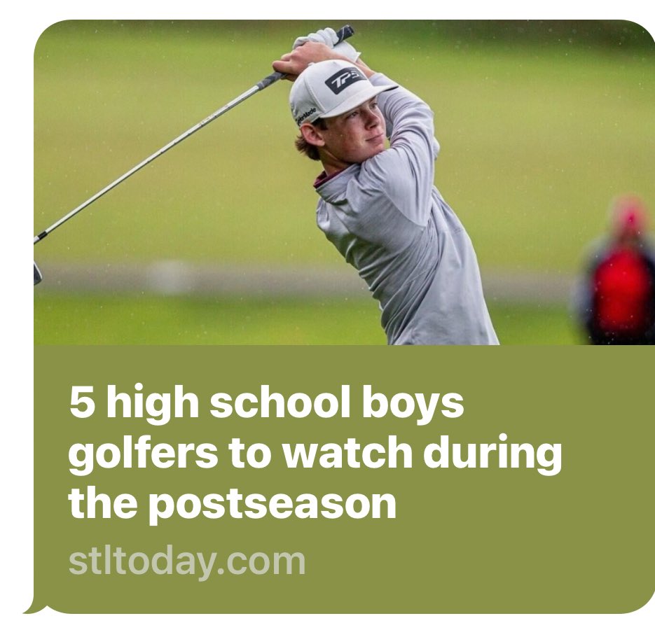 LindsayLHS's tweet image. Cole Packingham was selected as one of the Top 5 high school boys to watch this postseason by stltoday.