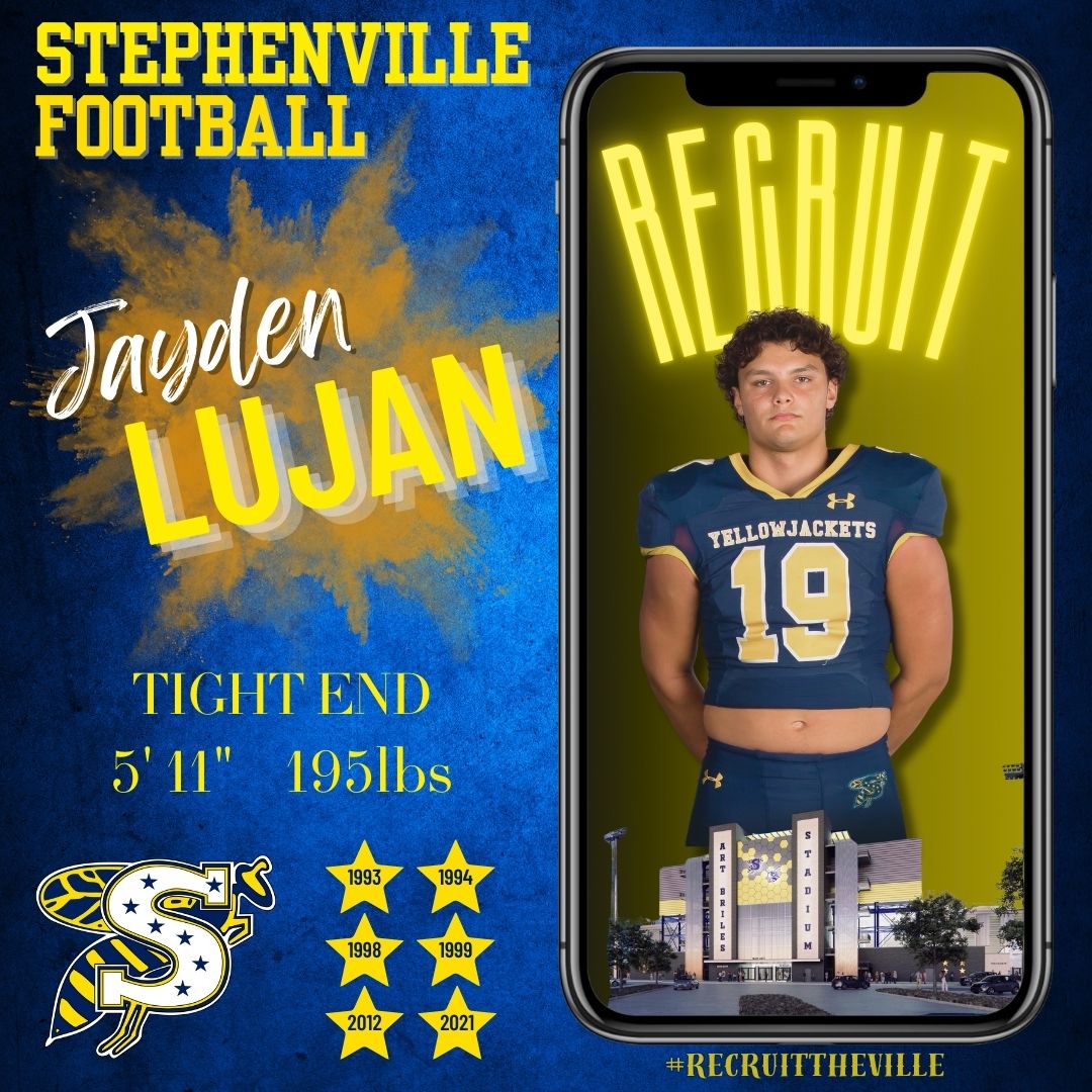 Coach Clancey Kilcoyne (@coachkilcoyne) on Twitter photo Our c/o '26 Tight End <a href="/Jaydenlujan19/">Jayden lujan</a> is a tough, athletic player who can get it done in the run & pass game.
- 3 year Varsity player
- All-District selection
- All-Big Country selection
hudl.com/v/2RGdBB Our c/o '26 Tight End <a href="/Jaydenlujan19/">Jayden lujan</a> is a tough, athletic player who can get it done in the run & pass game.
- 3 year Varsity player
- All-District selection
- All-Big Country selection
hudl.com/v/2RGdBB