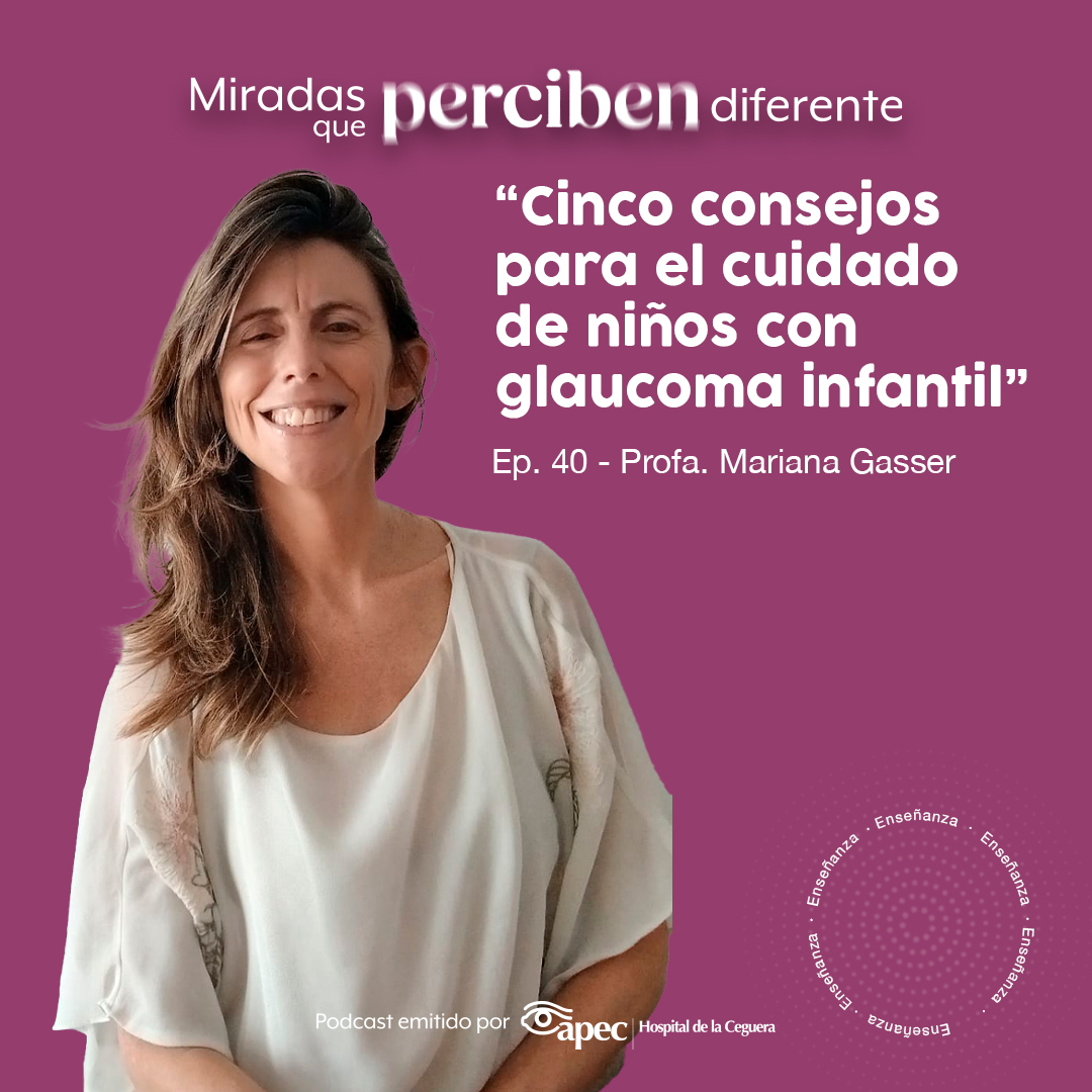 ¿Sabías que el glaucoma también puede afectar a los niños?
En este episodio conversamos con Mariana Gasser, profesora argentina de educación especial, sobre cinco recomendaciones esenciales para el cuidado de niños con glaucoma infantil. 👁️👧❤️ 

open.spotify.com/show/2IGc5NIJD…