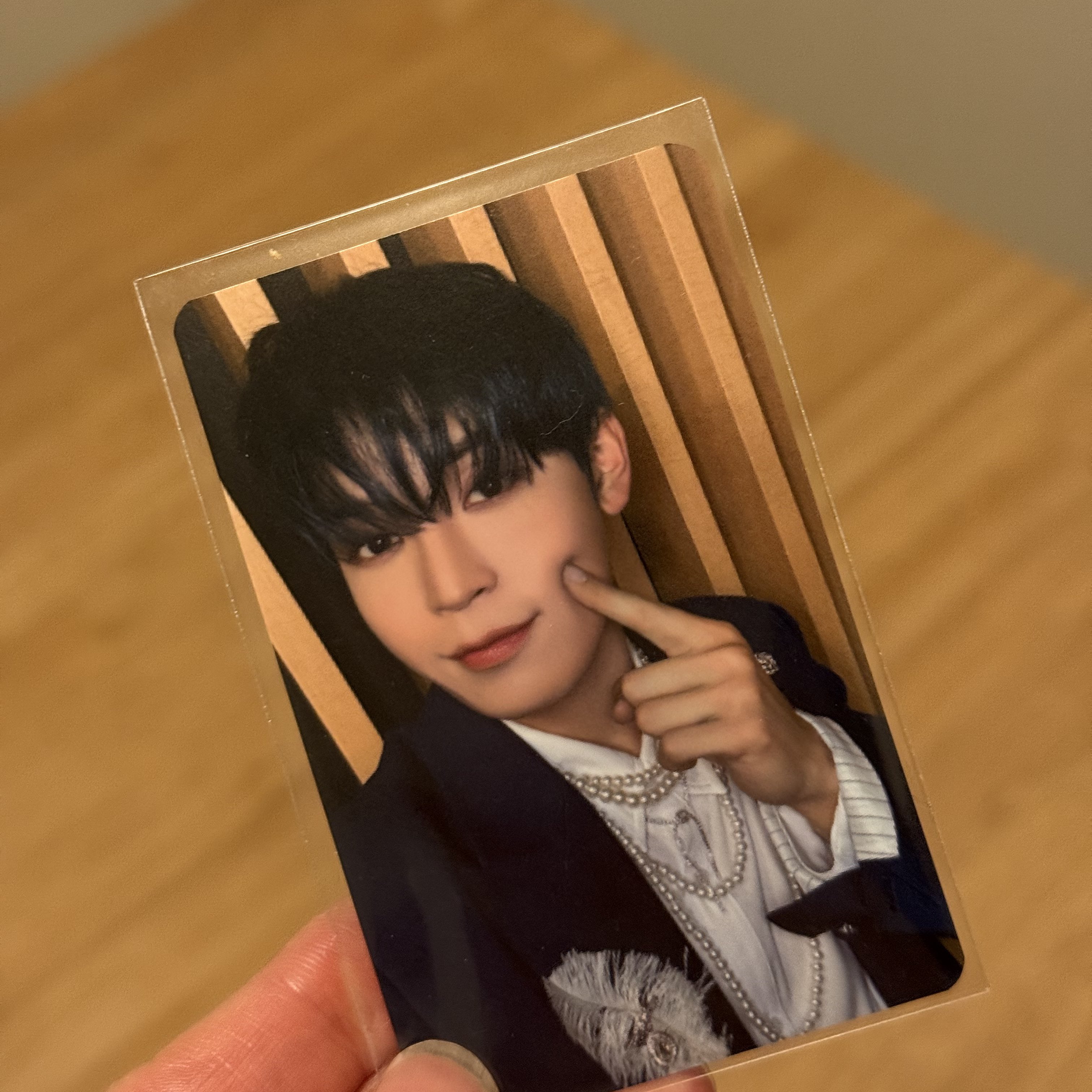 テミン ラキドロ 気に入れ トレカ KCON カフェ Hi-Fi Un!corn