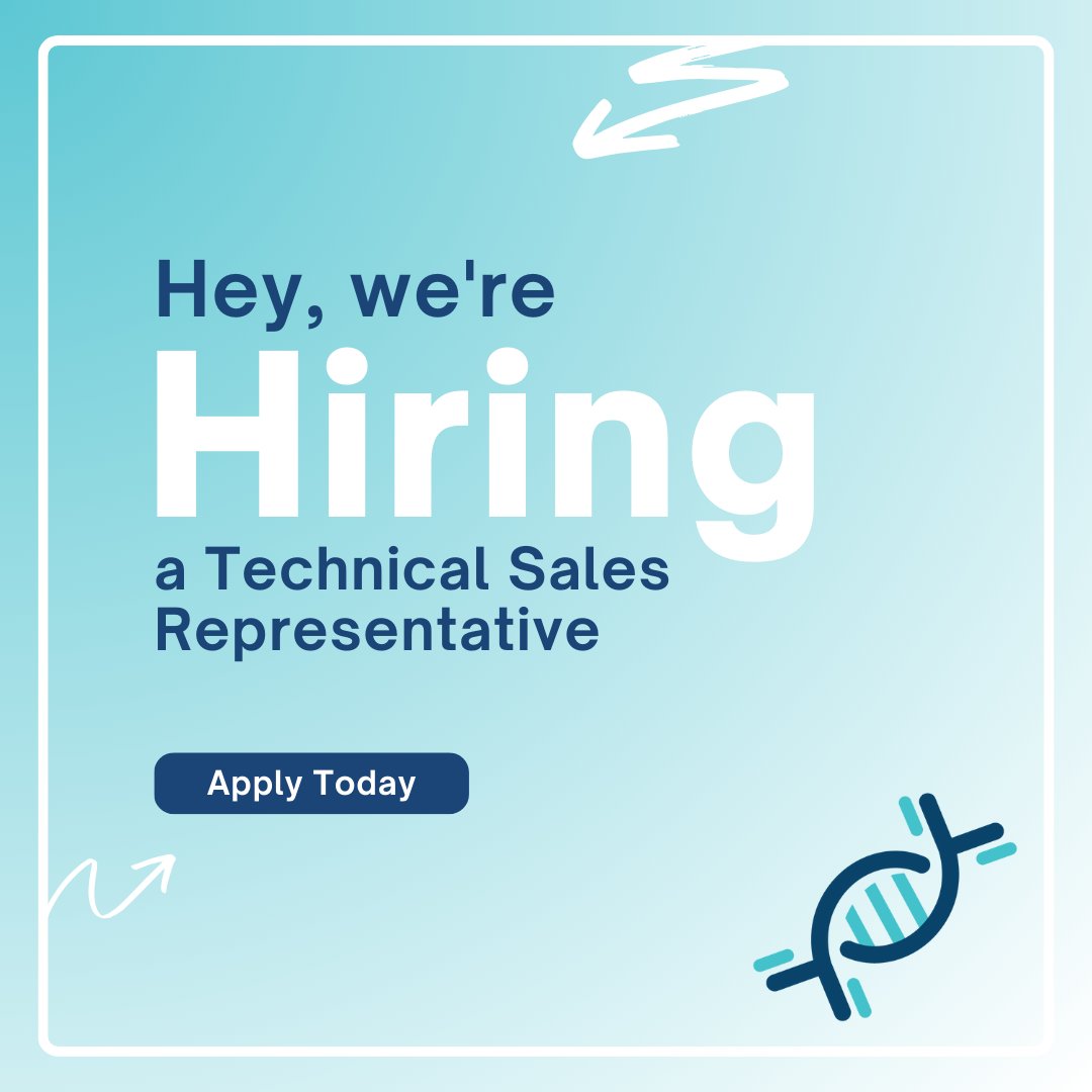 Ethos Biosciences is seeking a motivated and results-driven Technical Sales Representative to drive sales growth and support customers in the scientific community. The ideal candidate will have a strong scientific background, proven sales experience in a scientific products-based