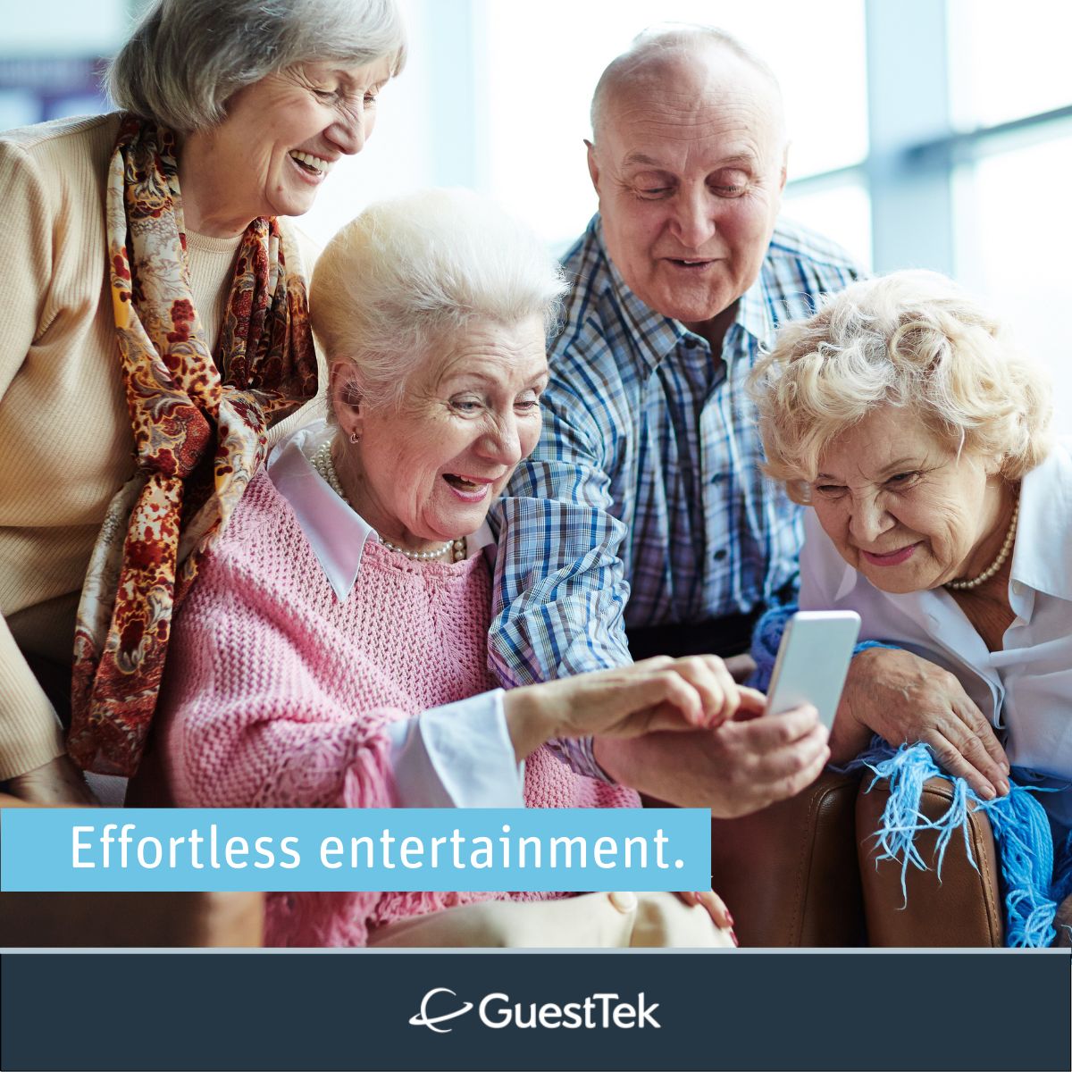 GuestTek's tweet image. At GuestTek, we believe that staying connected and entertained should be effortless - especially for residents in senior living communities. Learn more at buff.ly/FhDeupR #SeniorLivingTech #SeniorLiving
