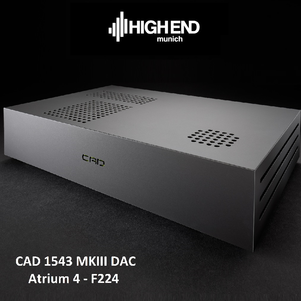 ComputerAudioDesign (@computer_audio) on Twitter photo Along with all the CAD products we will be playing the new 1543 MKIII DAC.
amplification <a href="/trilogy_audio/">Trilogy Audio Systems</a>
Interconnects: Purist Audio Design
Speakers: Peak Consult
Audio Racks: <a href="/qspire/">Quadraspire</a> Along with all the CAD products we will be playing the new 1543 MKIII DAC.
amplification <a href="/trilogy_audio/">Trilogy Audio Systems</a>
Interconnects: Purist Audio Design
Speakers: Peak Consult
Audio Racks: <a href="/qspire/">Quadraspire</a>