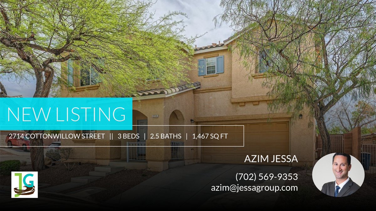 📍 New Listing 📍 Take a look at this fantastic new property that just hit the market located at 2714 Cottonwillow Street in Las Vegas. Reach out here or at (702) 569-9353 for more information

License# BS.143354 homeforsale.at/2714_COTTONWIL…