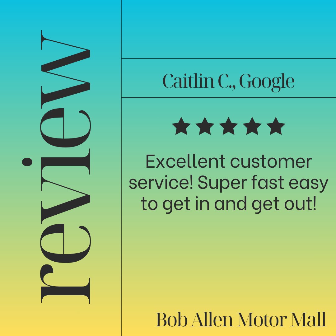 Thank you, Caitlin! We're glad to hear you had a fast and easy experience with excellent customer service!