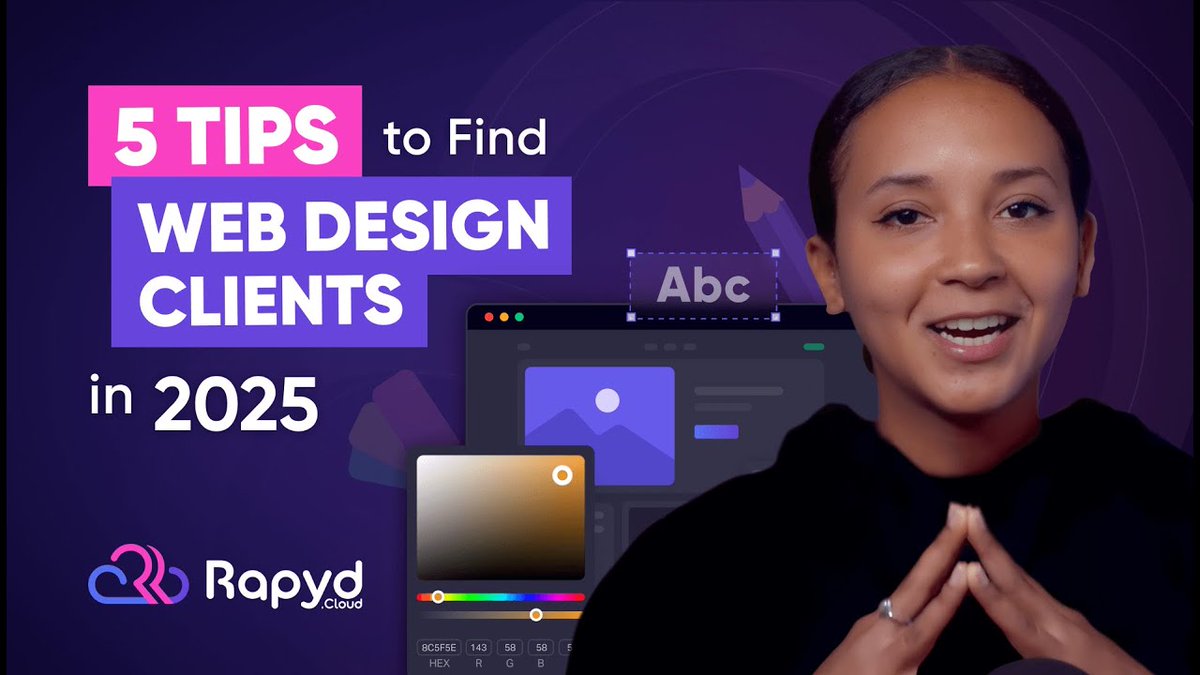 Looking to land more web design clients this year?

This guide shares 5 practical tips to help you attract, pitch, and convert the right clients. No fluff, just strategies that work 💪

Tune in and start growing your freelance business with confidence 👉 zurl.co/NANtr