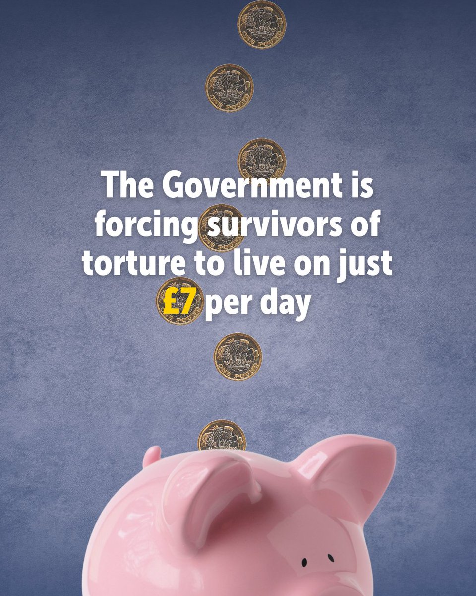 FreefromTorture's tweet image. £7 a day from the Govt’s asylum allowance is BARELY enough to cover basics like food and toiletries.
Our welfare services work round the clock to make sure no survivor is left hungry. But right now, funds are worryingly low.
Learn more: freedomfromtorture.org/welfare-appeal…
