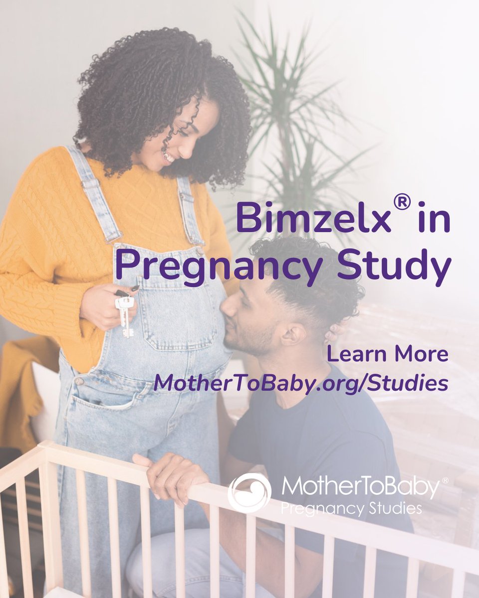 MotherToBaby is currently enrolling pregnant people in an observational study looking at Bimzelx® (bimekizumab-bkzx). All studies are conducted through phone interviews—no changes to normal treatment or travel required. ➡️ MotherToBaby.org/Studies
