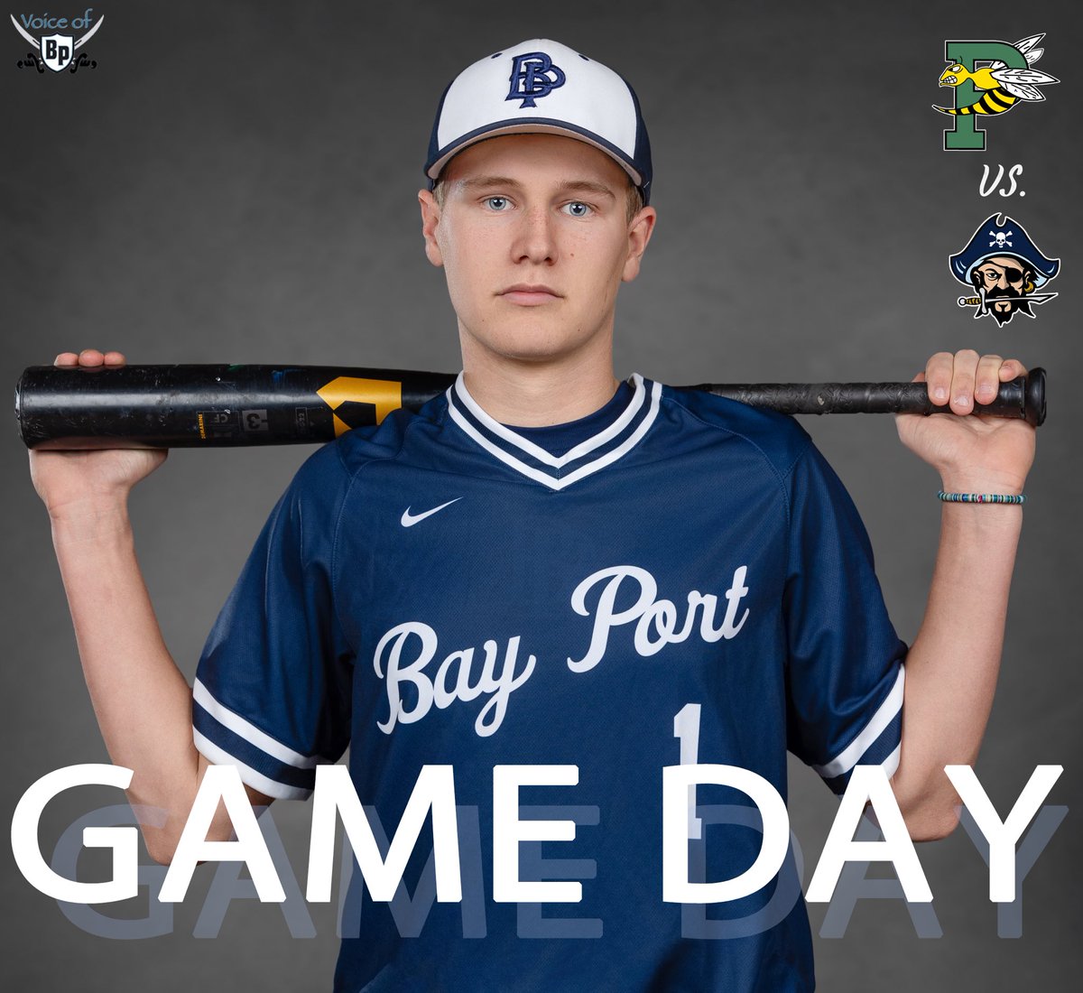 𝐇𝐨𝐦𝐞 𝐁𝐚𝐬𝐞𝐛𝐚𝐥𝐥 𝐆𝐚𝐦𝐞

🐝 <a href="/BaseballPreble/">Preble Baseball</a> 
⚓️ <a href="/bayportbaseball/">Bay Port Baseball</a> 
📍<a href="/BayPortHS/">Bay Port High School</a> 
🕟 4:30 First Pitch
🎙️<a href="/CKrznarich2/">Cole Krznarich</a> &amp; <a href="/mplummer215/">Michael Plummer</a> 
⚾️ youtube.com/@voiceofbp?fea…

#wisbase