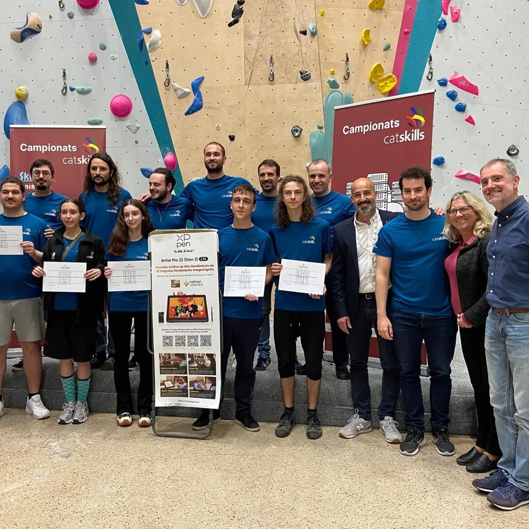 XPPen_Spain's tweet image. 🎉 ¡Enhorabuena al Institut Pedralbes @inspedralbesfp por ganar CatSkills 2025 en Animación 3D!
Nos enorgullece apoyar con 7 tabletas Deco 01 V3 a este gran talento joven.

¡Ahora rumbo a #SpainSkills! 🚀

#XPPenSpain #CatSkills #FP #Animación3D #Deco01V3 #XPPenEdu