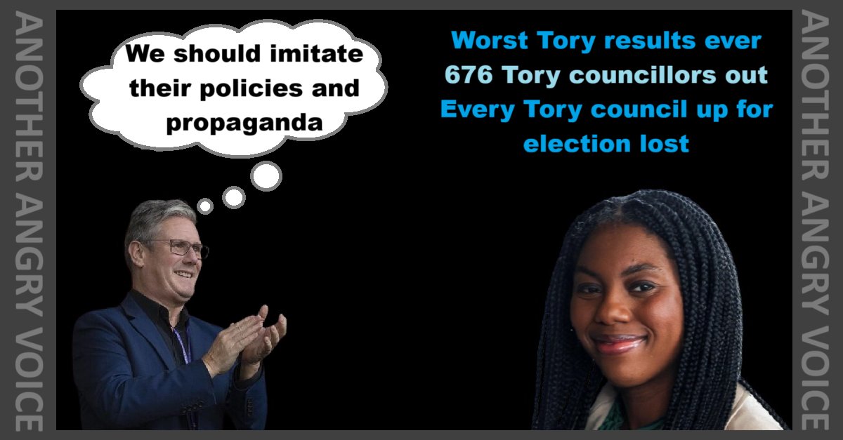 Labour took a hammering at the local elections, but the Tories fared even worse. 

If Labour don't wake up to political reality soon, they're just as doomed.

anotherangryvoice.substack.com/p/labour-needs…