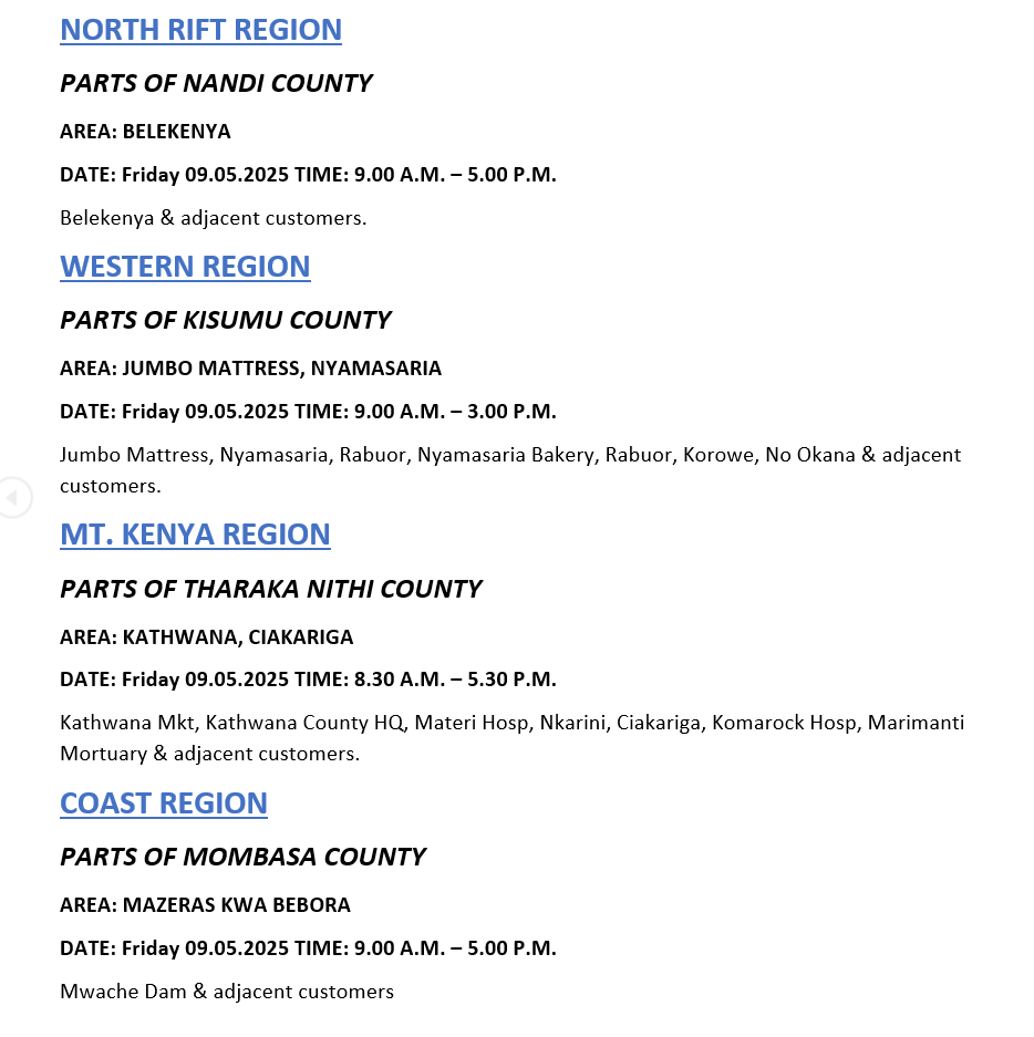 Kenya Power tweet media