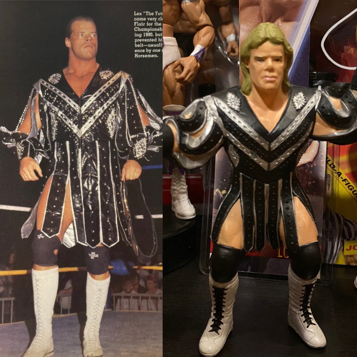 Hoping Mattel gives us this version of Lex Luger. For now my Galoob will have to suffice.
