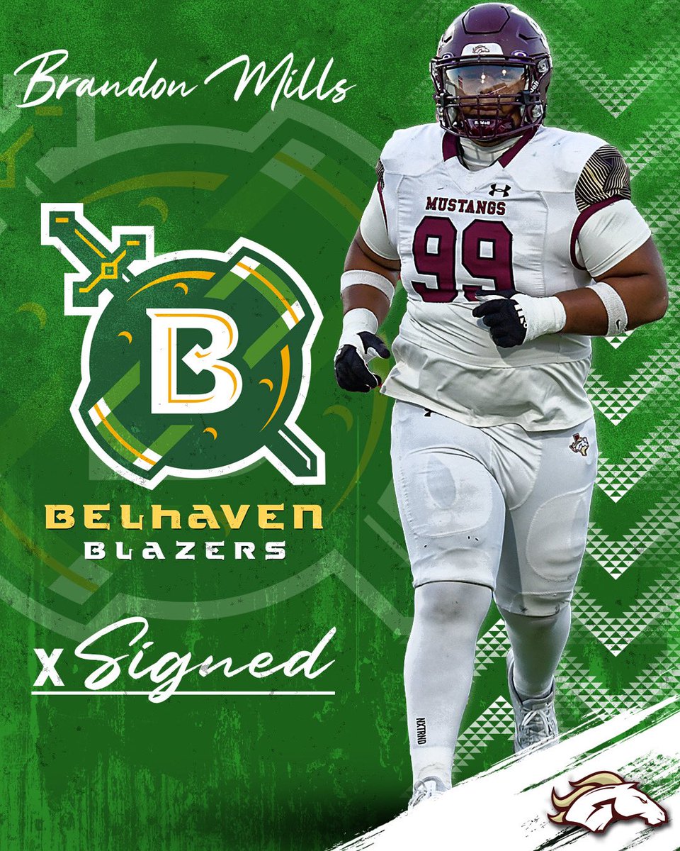 Congrats to <a href="/brandonmills_99/">Brandon Mills</a> on signing with Belhaven!