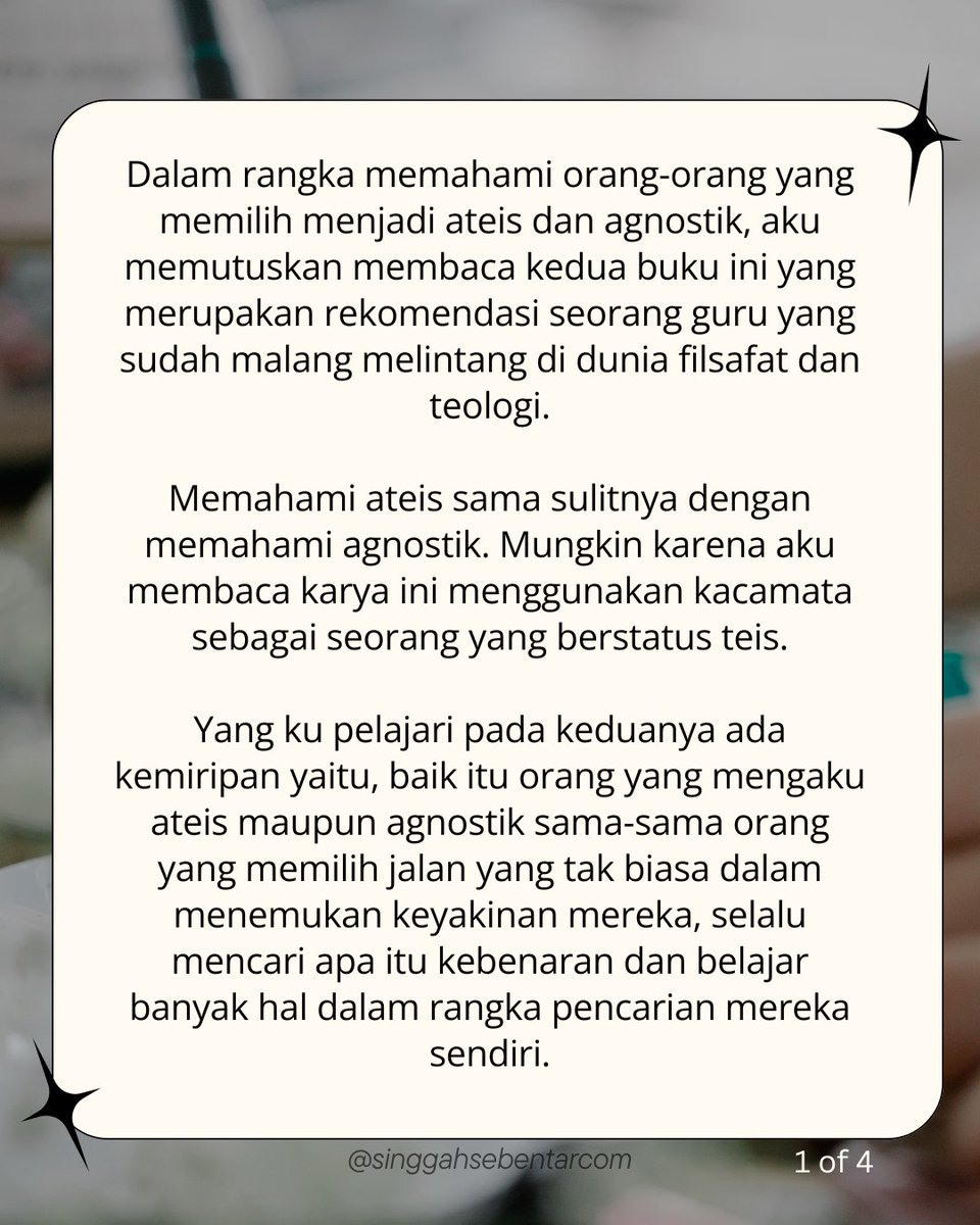 yoksinggah's tweet photo. Ulasan Singkat https://t.co/6xob52QVif