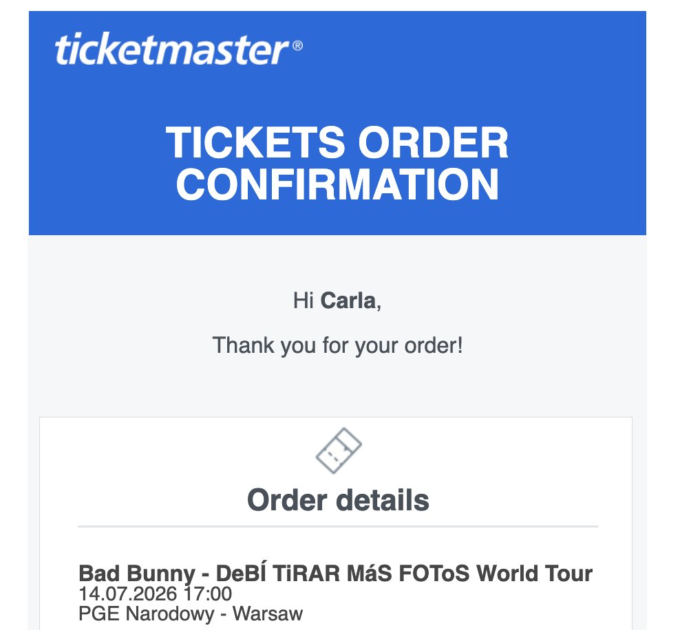 Gracias Polonia hermosa por siempre salvarme con los conciertos 😭