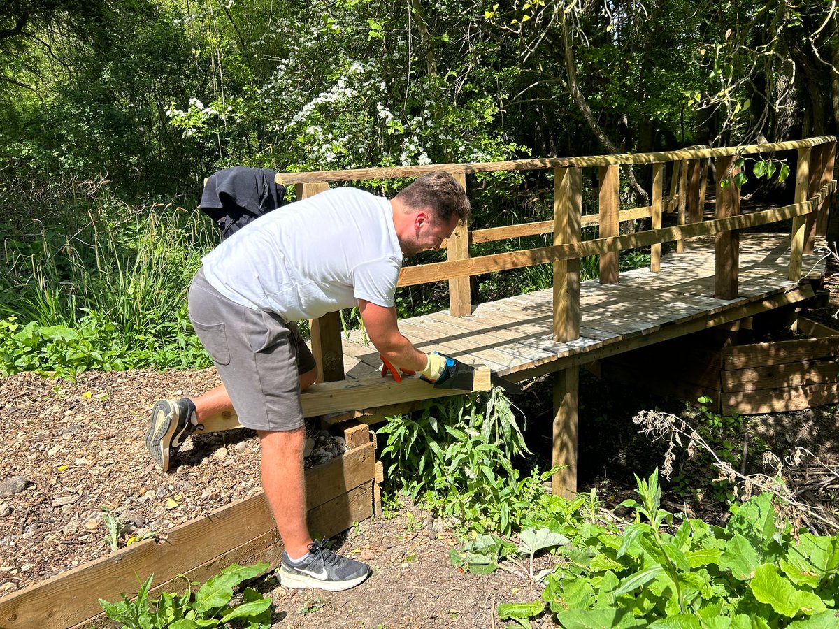 WildernessUK's tweet photo. 🌿 A HUGE thank you to @birkettsllp for your amazing support! You helped trim paths, build a bridge & tidy our therapy garden—saving our team a full week’s work! 🙌
Want to volunteer? Email david@wildernessfoundation.org.uk
#VolunteerHeroes #GiveBack #WildernessFoundation https://t.co/gdfTLOCGDb